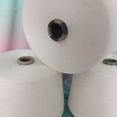 ভিস্কোস 100% 5Ply 57% কটন অ্যাক্রিলিক গার্ন 28Nm/2 স্প্যানডেক্স হ্রোশেট সোয়েটার জন্য রঙিন